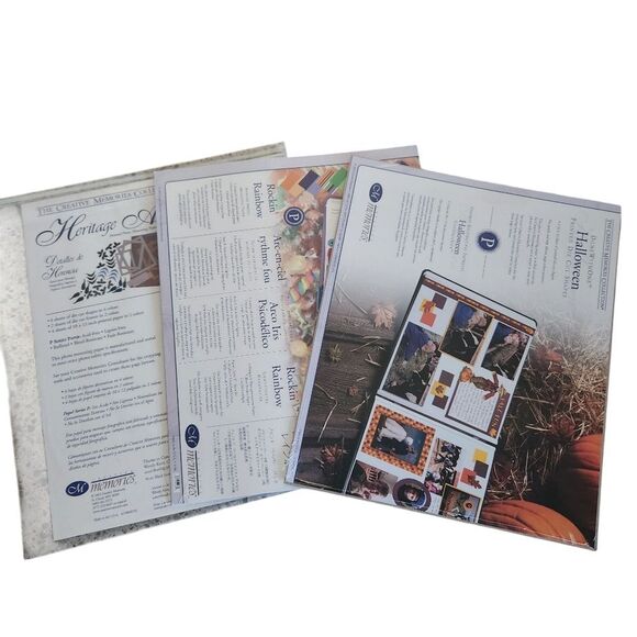 Creative Memories Scrapbook Paper and Photo Mounting Sets Bundle Crafting - Picture 1 of 7